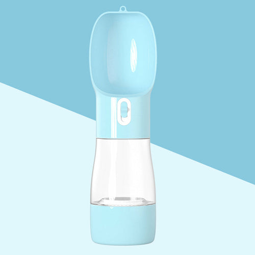 2-in-1 Portable Pet Water & Food Bottle