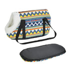 Cozy Classic Pet Carrier Backpack for Small Dogs and Kittens - Perfect for Outdoor Travel with Your Chihuahua or Pug