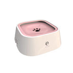 Non-Spill Plastic Dog Water Bowl with Floating Design - Perfect for All Breeds