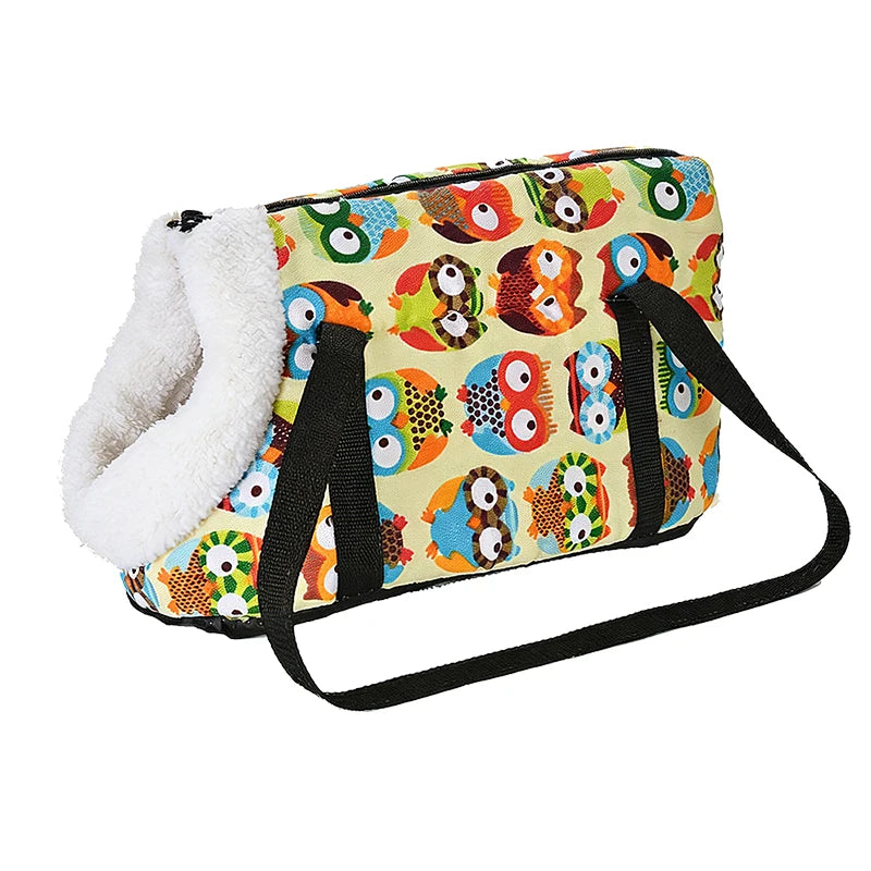 Cozy Classic Pet Carrier Backpack for Small Dogs and Kittens - Perfect for Outdoor Travel with Your Chihuahua or Pug