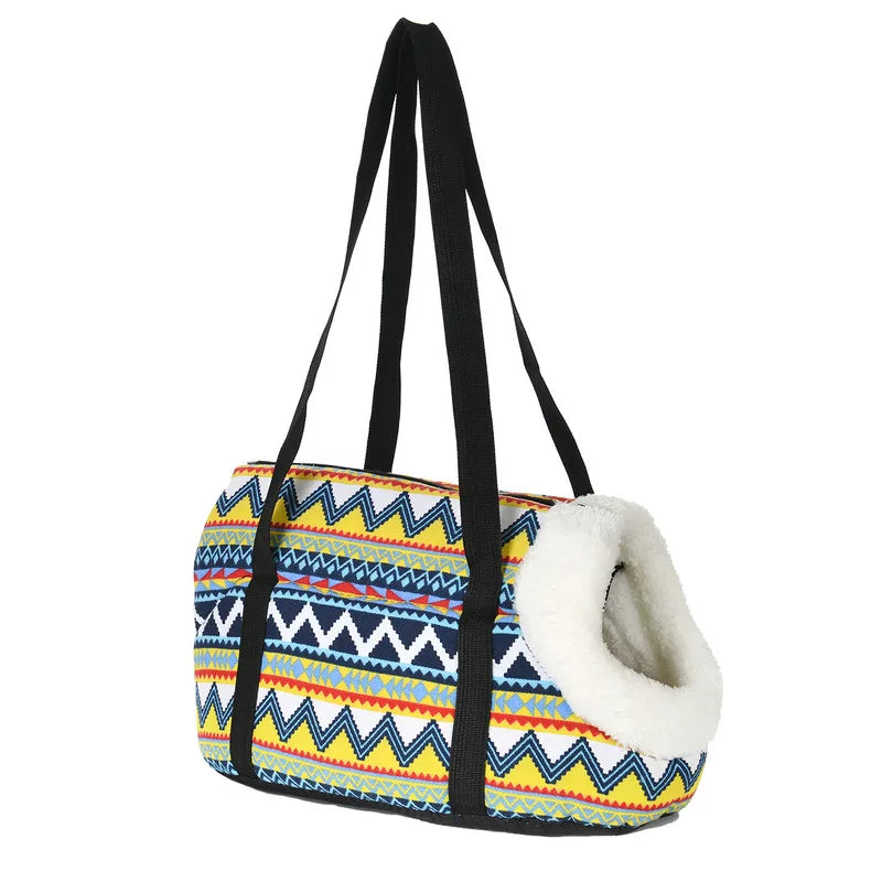 Cozy Classic Pet Carrier Backpack for Small Dogs and Kittens - Perfect for Outdoor Travel with Your Chihuahua or Pug