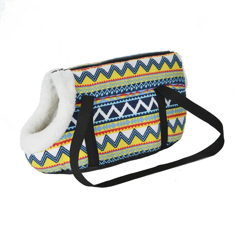 Cozy Classic Pet Carrier Backpack for Small Dogs and Kittens - Perfect for Outdoor Travel with Your Chihuahua or Pug