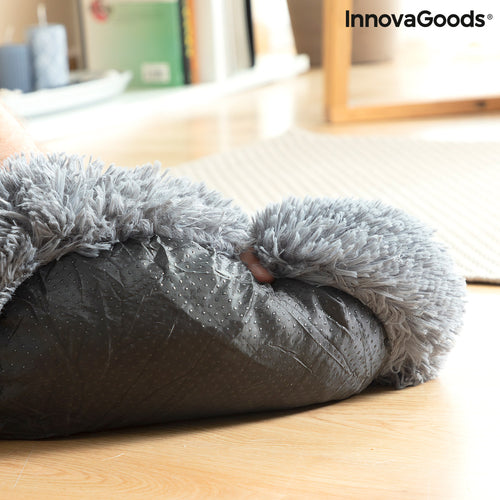 Anti-Stress Pet Bed | Calming Round Dog & Cat Bed