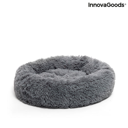 Anti-Stress Pet Bed | Calming Round Dog & Cat Bed