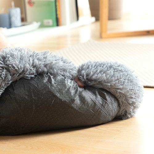 Anti-Stress Pet Bed | Calming Round Dog & Cat Bed