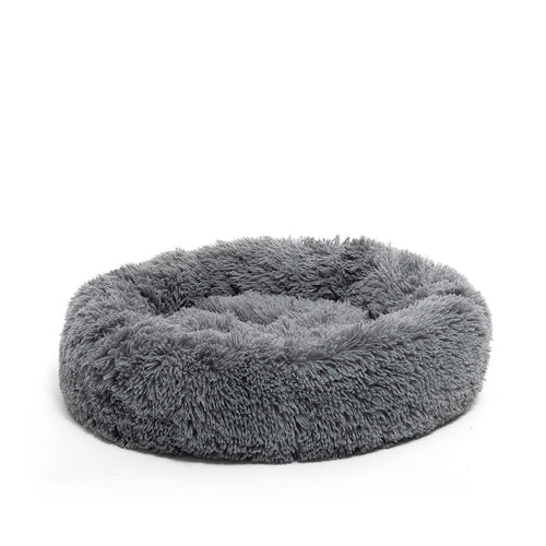 Anti-Stress Pet Bed | Calming Round Dog & Cat Bed