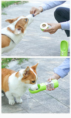 2-in-1 Portable Pet Water & Food Bottle